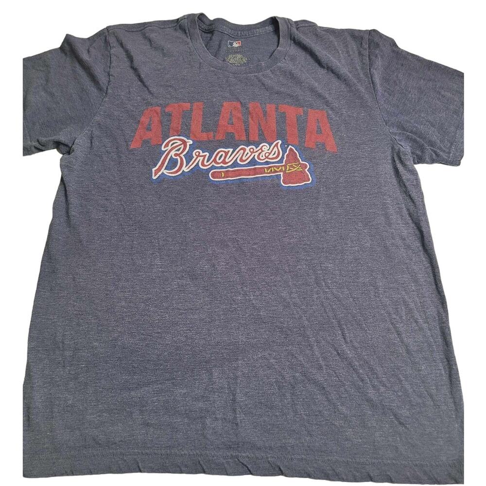MLB Genuine Merchandise Atlanta Braves Short Sleeve T-Shirt Men's Large Baseball